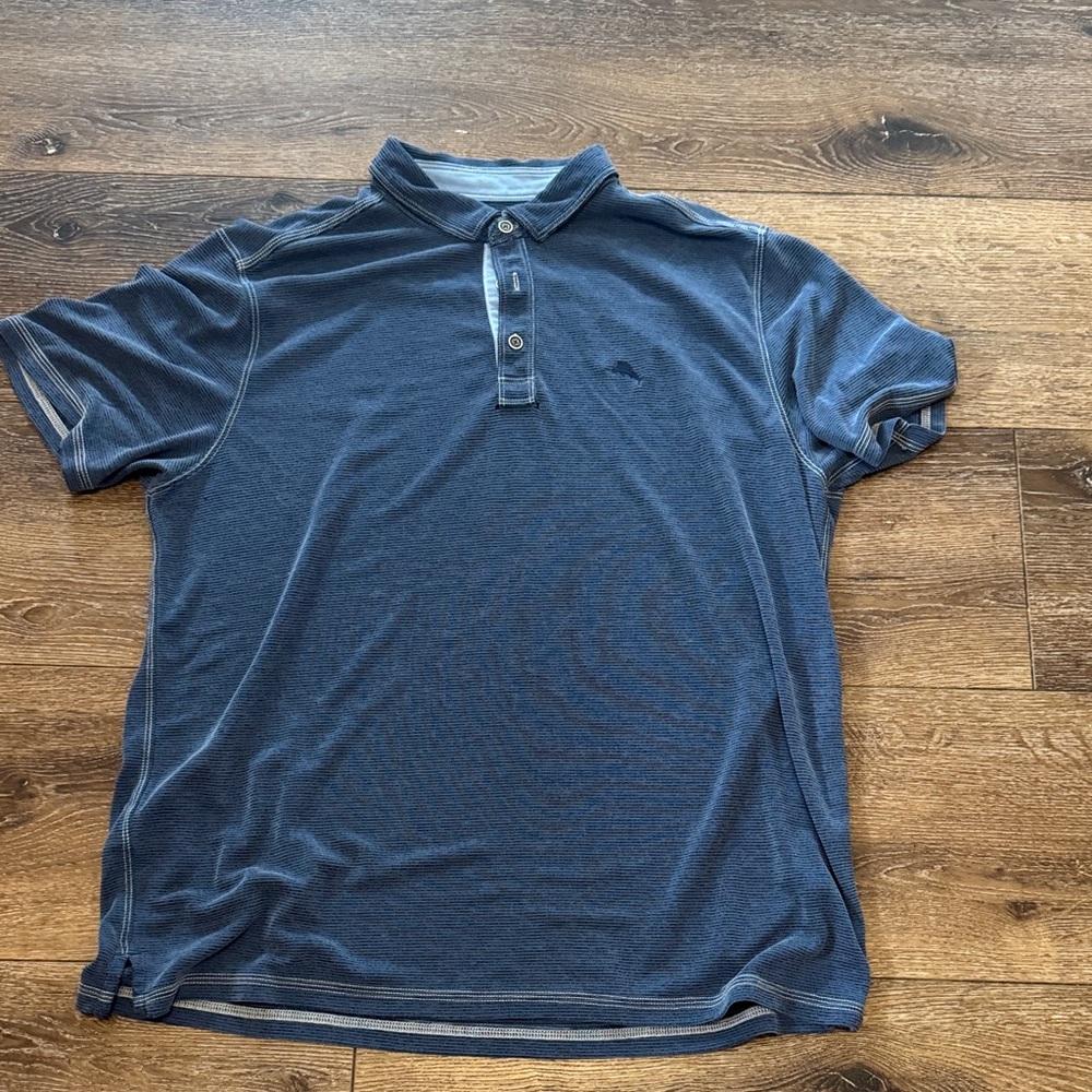 Tommy Bahama navy polo XL